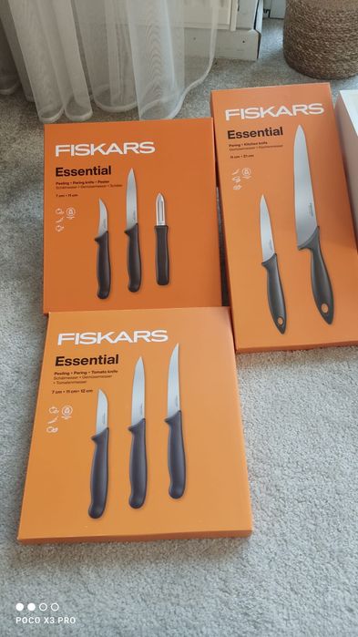 Zastaw 3 komplety fiskars cena za całość