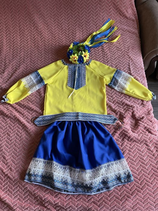 Костюм Україночки, Вишиванка, Дівчинка Українка