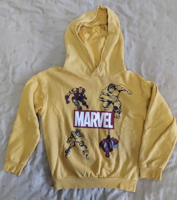 Bluza z kapturem Sinsay Marvel roz 134