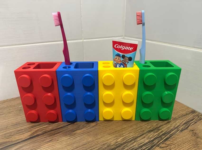 Stojak na szczoteczki do zębów LEGO