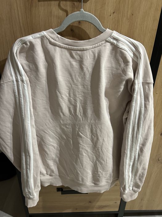 Bluza Adidas damska pudrowy róz roz S/M