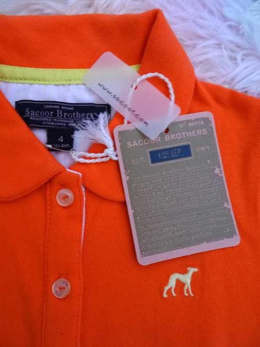 Polo Sacoor menina 4 anos, NOVO com etiqueta