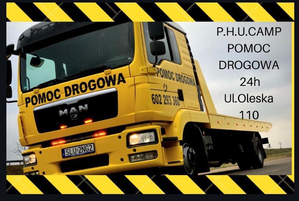 Pomoc Drogowa Laweta Transport Maszyn assistance przewóz