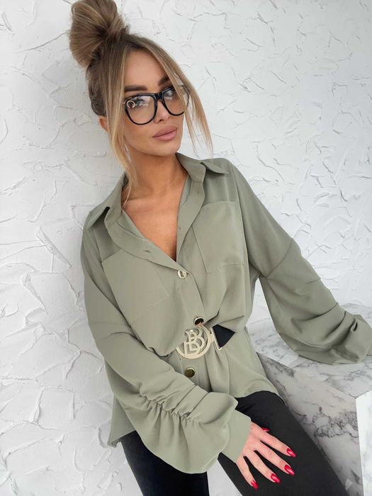 Koszula elegancka Agatha Fashion od S do XXL OVERSIZE MIX WZORÓW