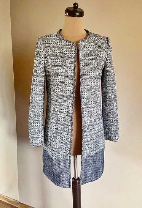 H&M plaszcz narzutka wzory m l