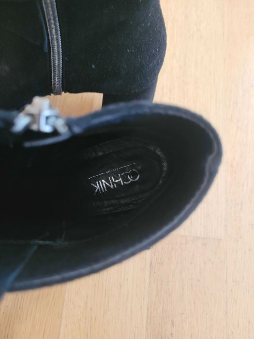 Buty ochnik botki na obcasie