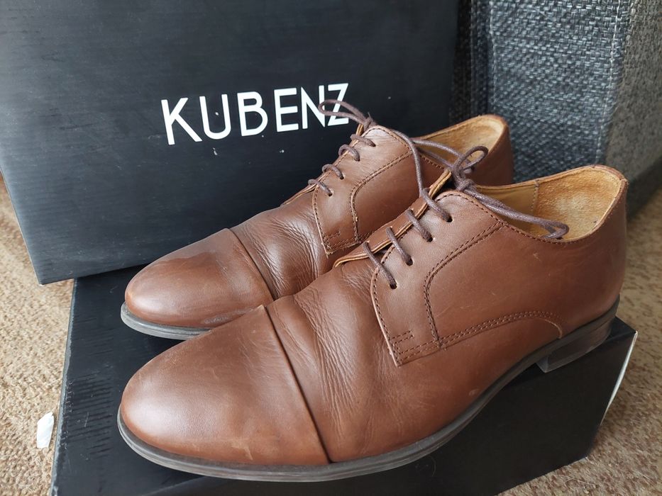 Garnitur komplet Bruno Zinger/Kubenz, koszula i buty Stan bardzo dobry