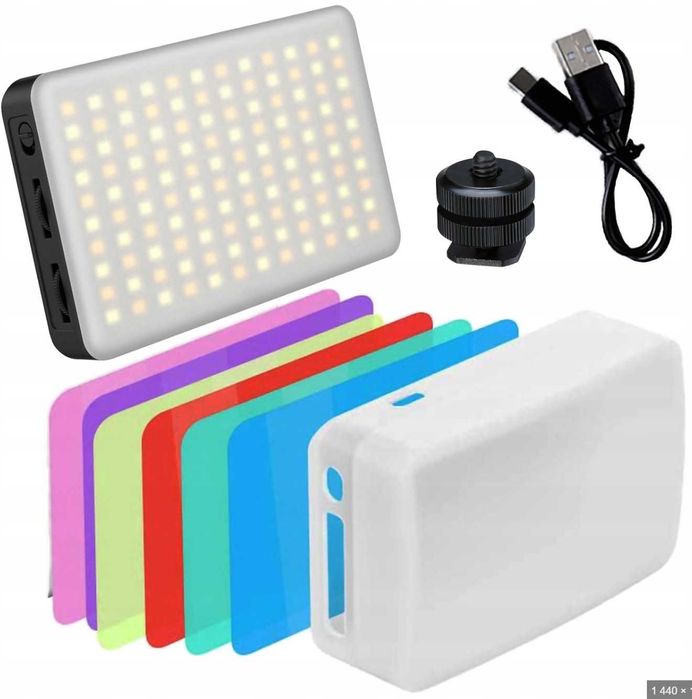 Ulanzi VL120 лампа фото відео LM07 фонарік кільцева лампа Ulanzi U200