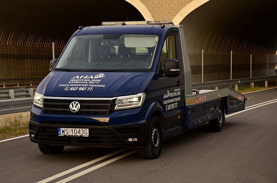 Volkswagen crafter  Vw crafter laweta stan idealny