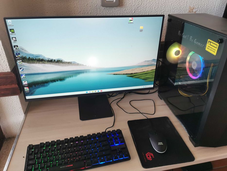 PC Gaming Ryzen5 nVidia GTX 16GB ram e SSD
