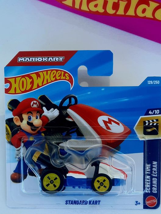 Mario kart hotwheels