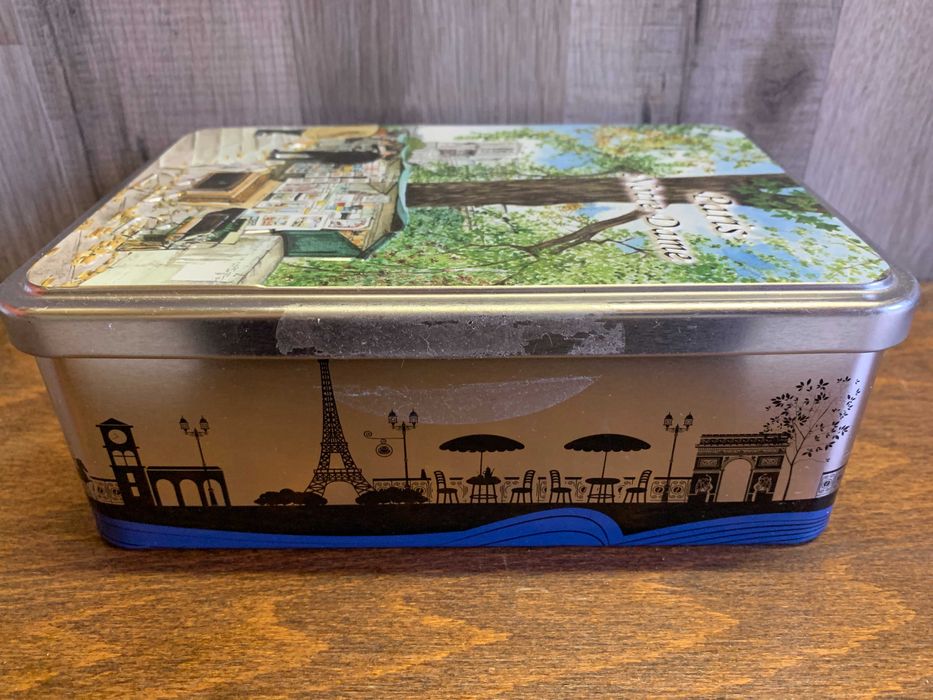 Банка упаковка чай Mlesna Loolecondera Bop Fannings Paris Notre Dam