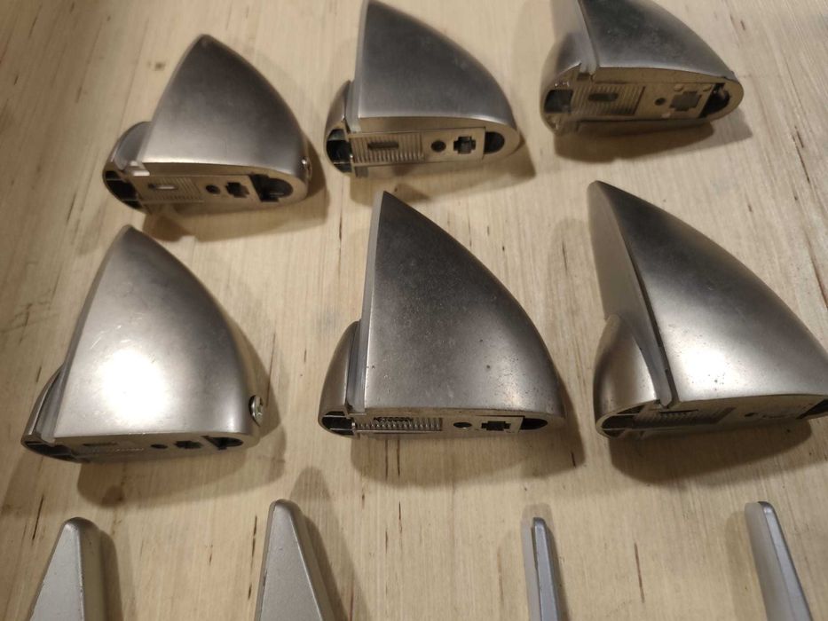 Suportes em inox para prateleiras