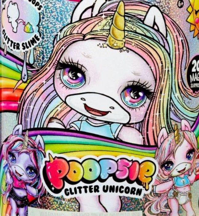 Розовый единорог Пупси Poopsie единорожка кукла младенец