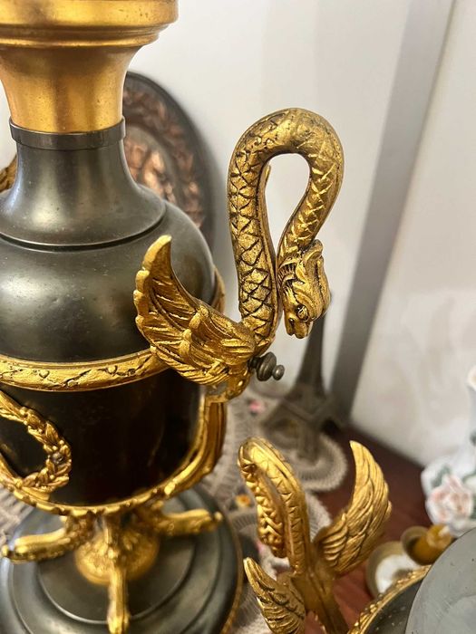 Par de Candeeiros e Candelabros Estilo Império