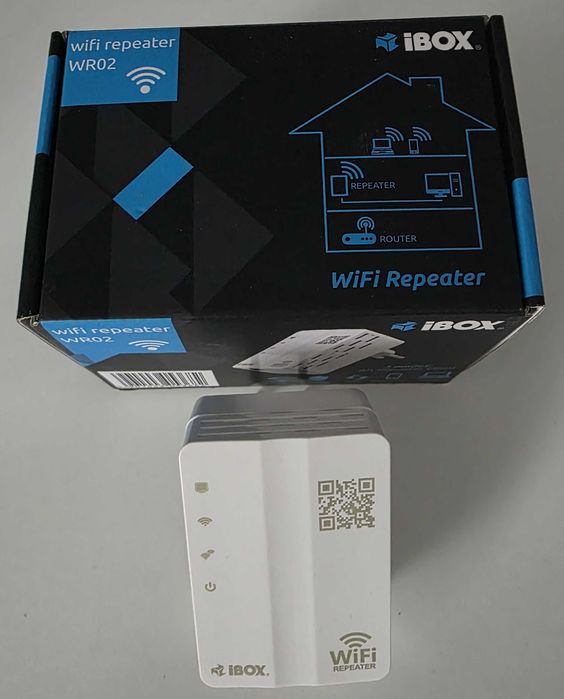 iBox WR02 wzmacniacz sygnału WiFi Access Point oryginalne pudełko