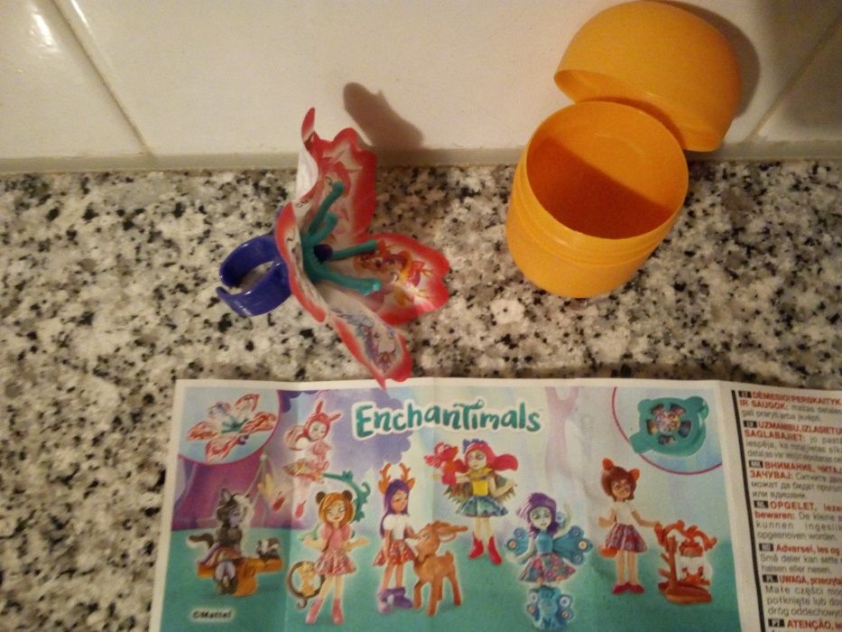 Enchantimals Kinder Surpresa 2019