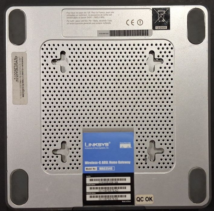 Router e modem Linksys