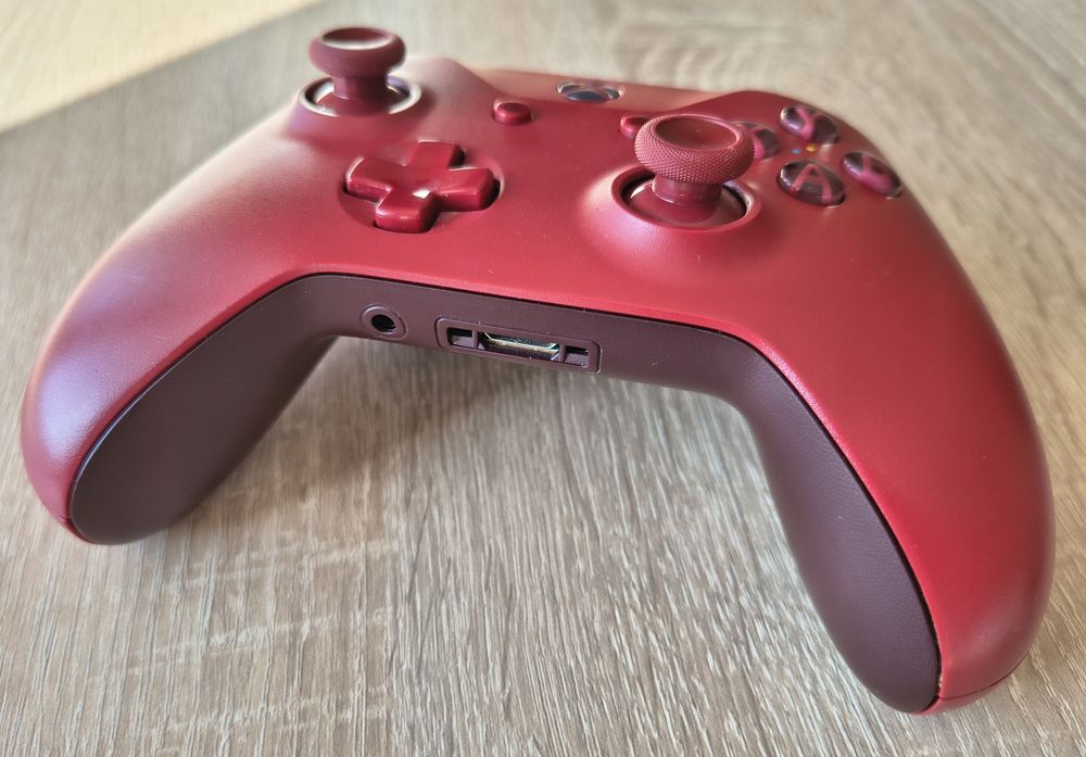 Kontroler do Xbox One - Czerwono bordowy