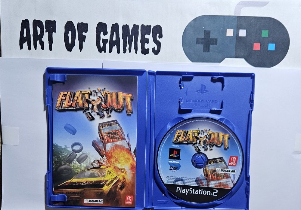 Flatout Komplet 3xA Ps2 Playstation 2