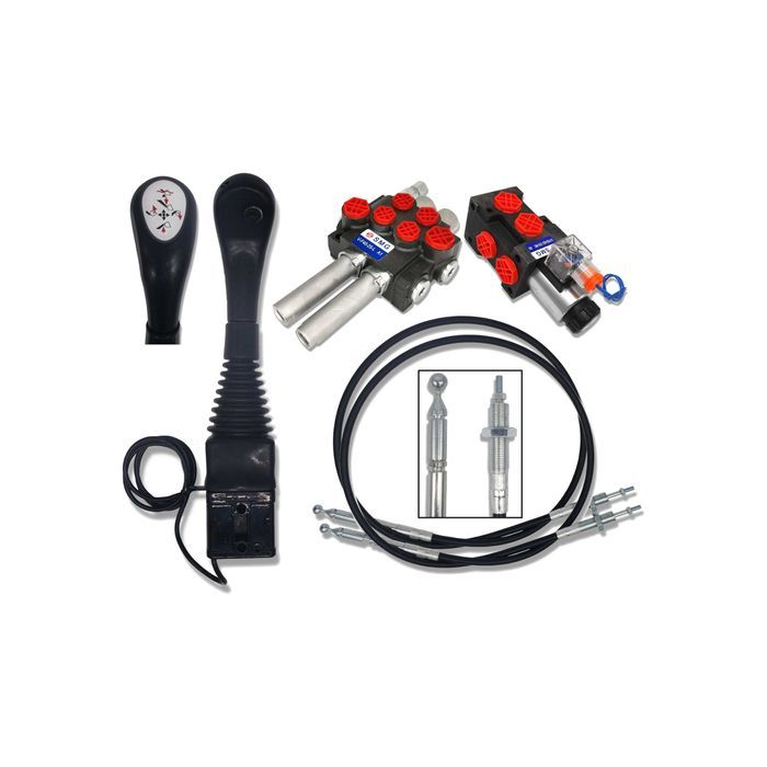 ZESTAW 4 SEKCYJNY Tura 80L Joystick 2P Linki1000mm [9118]