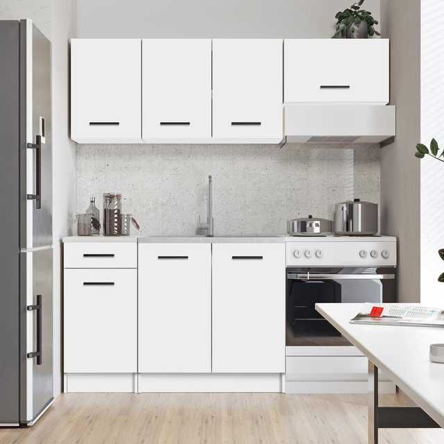 szafki kuchenne wiszace bialy polysk