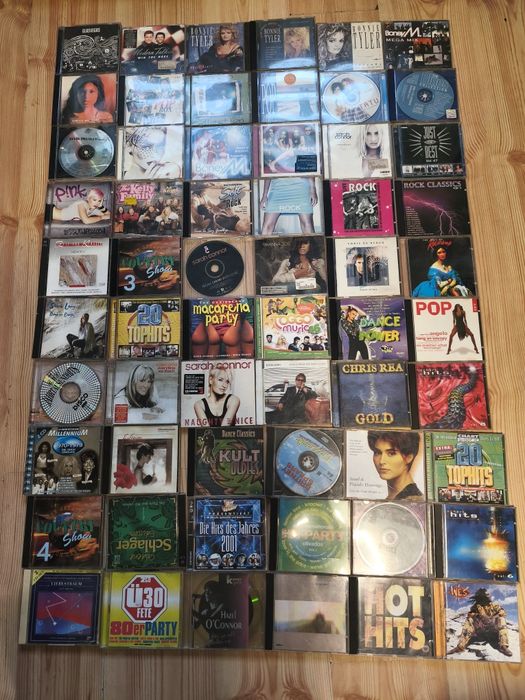 Sprzedam płyty CD około 70 sztuk