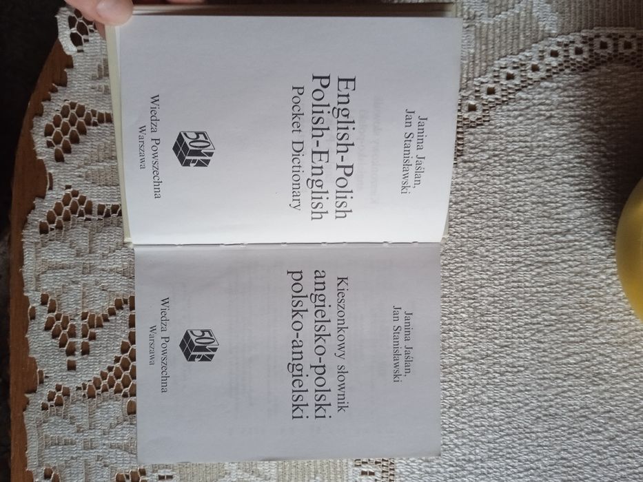 Kieszonkowy słownik polsko -angiekski