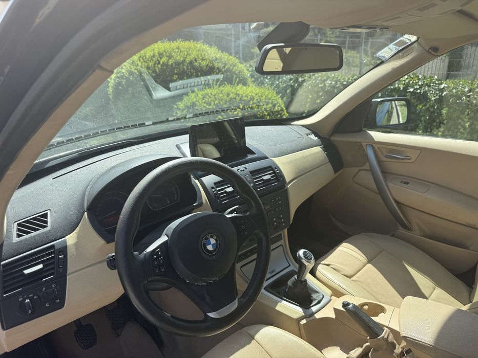 BMW X3  Nacional 2.0 Diesel ano 2005 Preto com estofos Camel Muito Estimado — photo 5