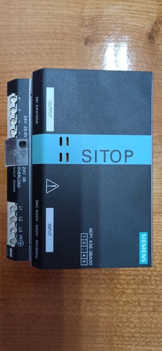 ESTA SEMANA SÓ 70 EUROS  Fonte de alimentação Siemens 380/24vdc-20A