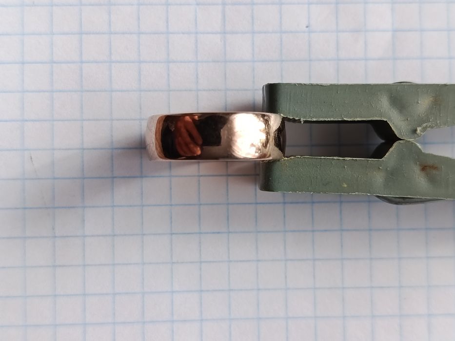 Золота каблучка. СРСР -375 проба.