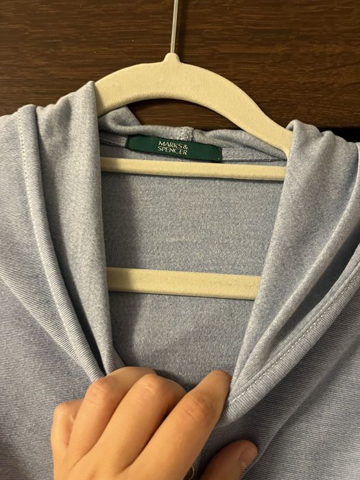 Błękitna bluza 100% bawełna
