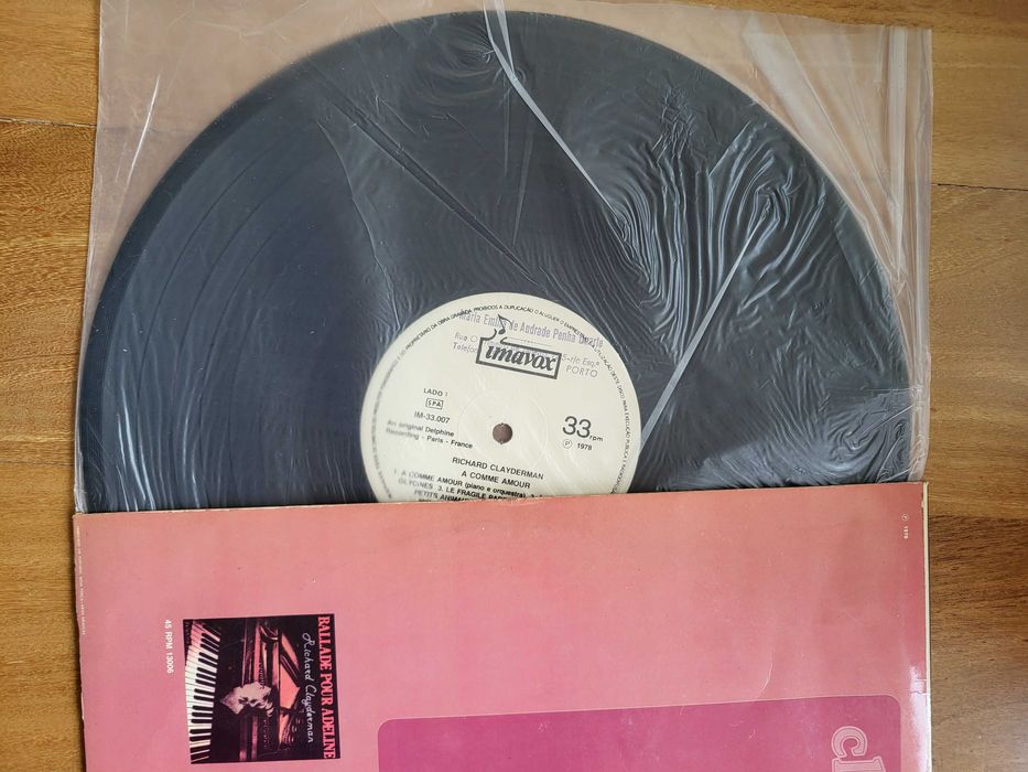Disco Vinil | "Comme Amour les Fleurs Sauvages", Richard Clayderman