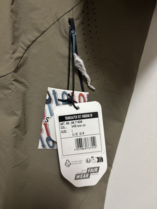 Kurtka Trekkingowa Dynafit Transalper Dynastretch Anorak 50 L Nowa