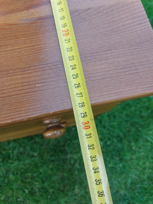 Szafka na buty z szufladą drewniana