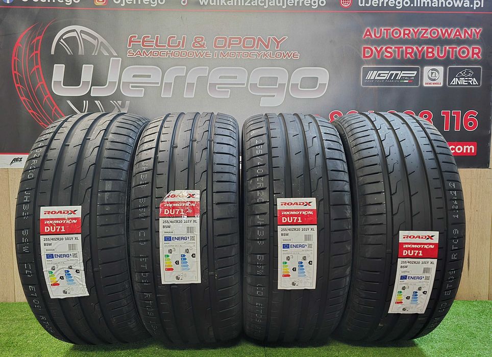 Nowe opony letnie Roadx Rxmotion DU71 - 255/40/R20