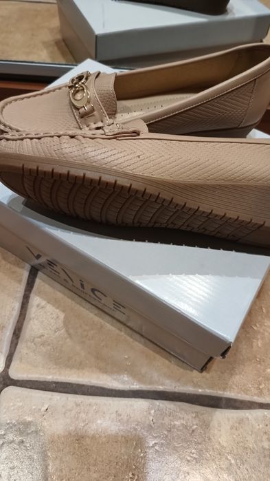 Buty nowe mokasyny damskie 40/41 wkl. 25 cm soft