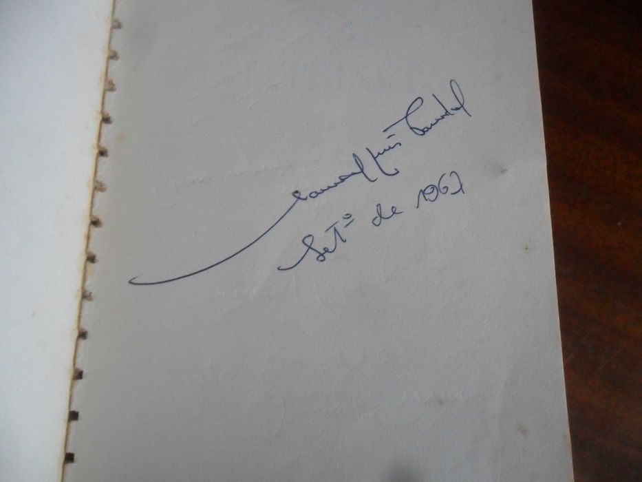 "A Nau Chatrineta" de Manuel Luís Pombal - 1ª Ed. 1967 - AUTOGRAFADO