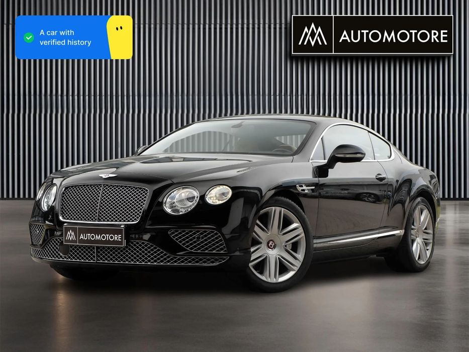 Bentley Continental GT V8 507KM SalonPL FV23% SerwisASO AktywnyTempomat/Pneumatyka/Masaż