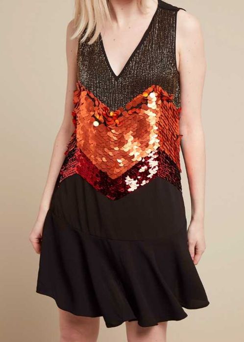 BAIXA PREÇO - Vestido de Festa, Noite, Cerimónia Sisley, NOVO, S