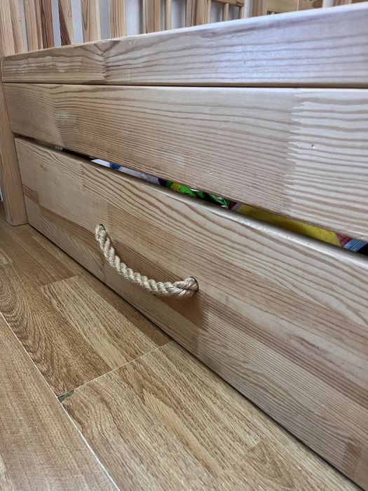 Łóżko domek Luletto Pioli Plus z szufladami 180 x 90 materac
