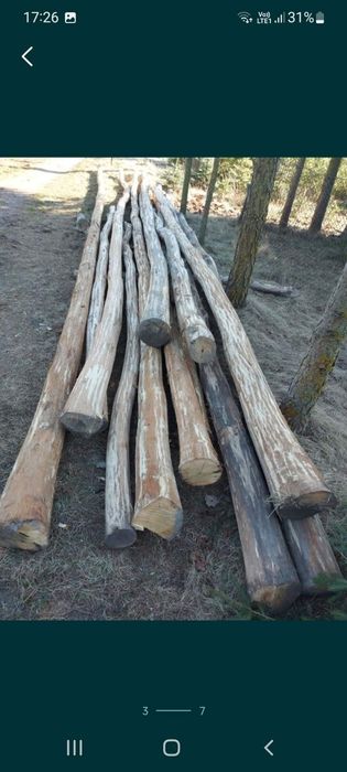 Zestawy na huśtawki ogrodowe żerdzie