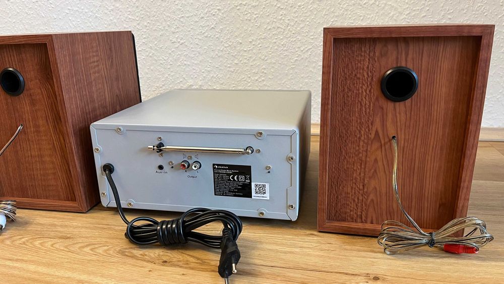 Mini wieża AUNA. Bluetooth, USB, WI-FI, DAB+,CD