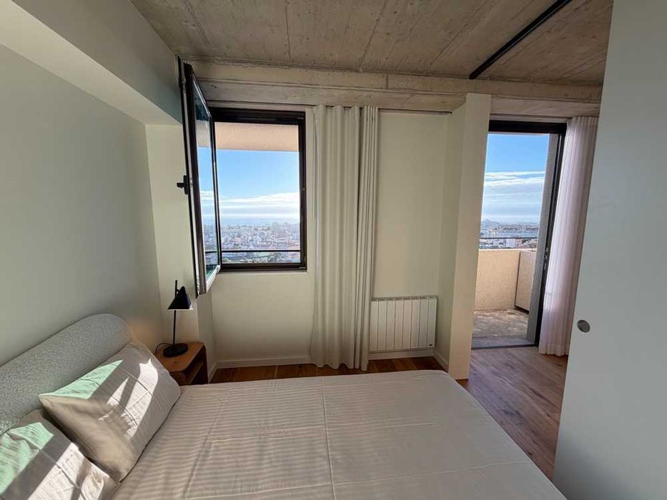 ARRENDA-SE T1 SMART EXECUTIVE HIGH-FLOOR (19º PISO) | Flower Tower Camélia ! Vista Mar & Sunset | Pronto a Habitar / Turnkey
