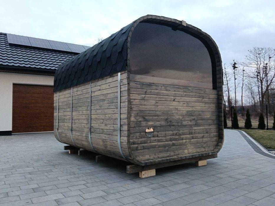 Sauna Quadro 3,4m Przedsionek Taras