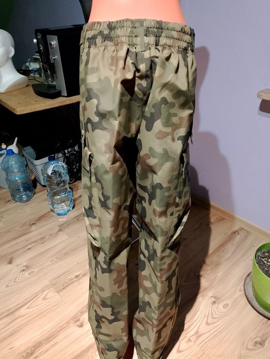 Ciemnozielone Khaki Spodnie Robocze Kamo Model 128