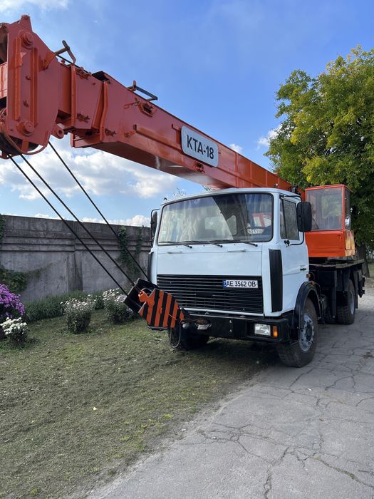 Продам автокран МАЗ КТА 18 тон