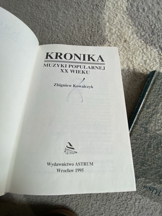Kronika muzyki popularnej XX wieku. Zbigniew Kowalczyk