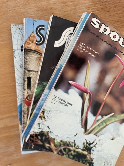Revistas antiga URSS Spoutnik