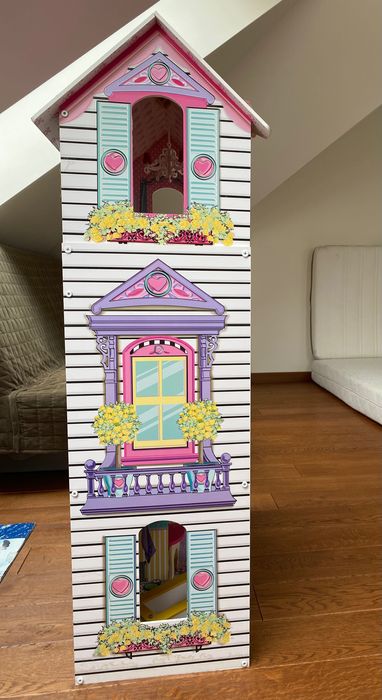Duży drewniany domek dla lalek Kidkraft Anabelle 120 cm